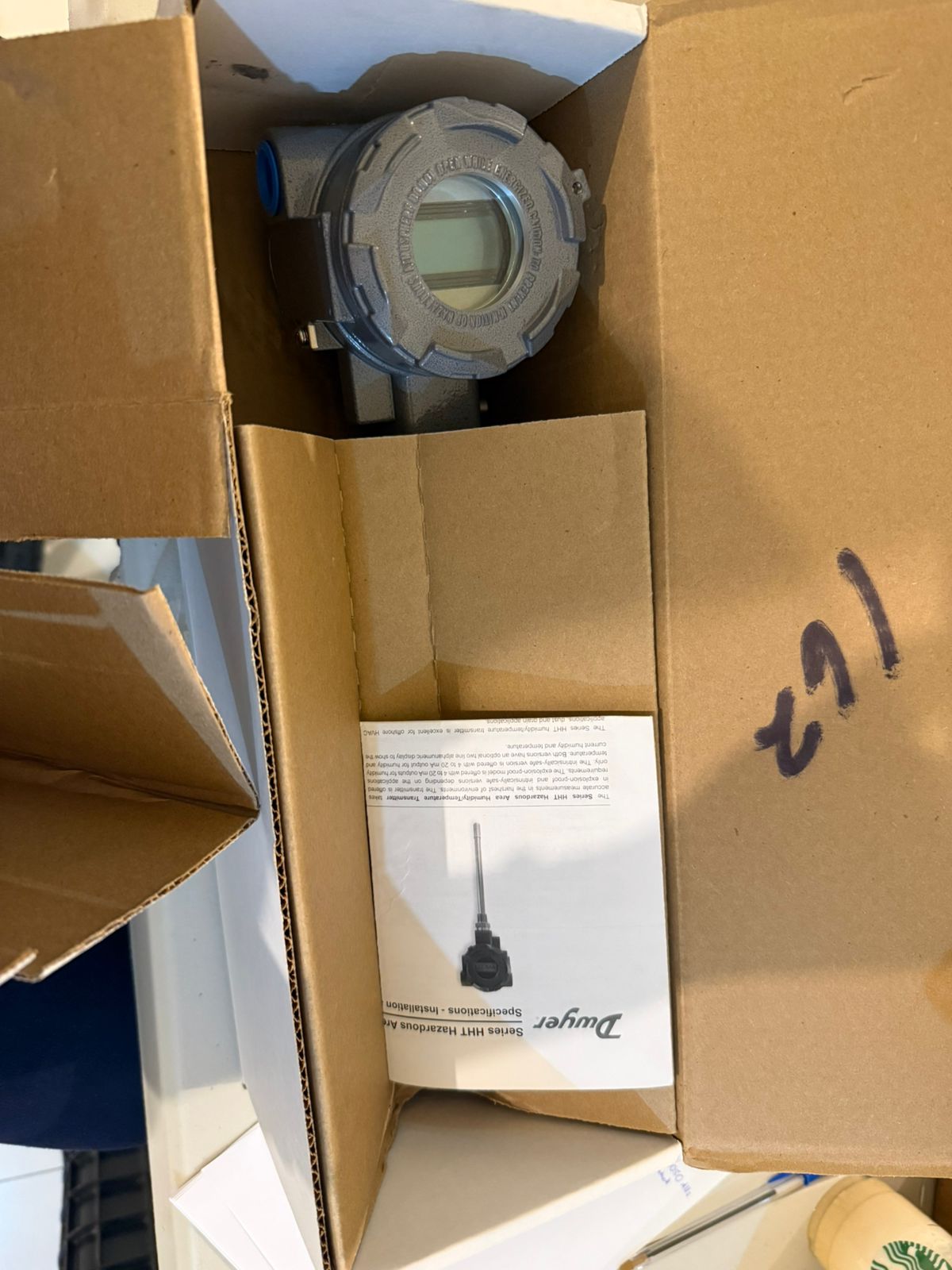 HHT-IT-LCD. P/N 100547-21 DWYER