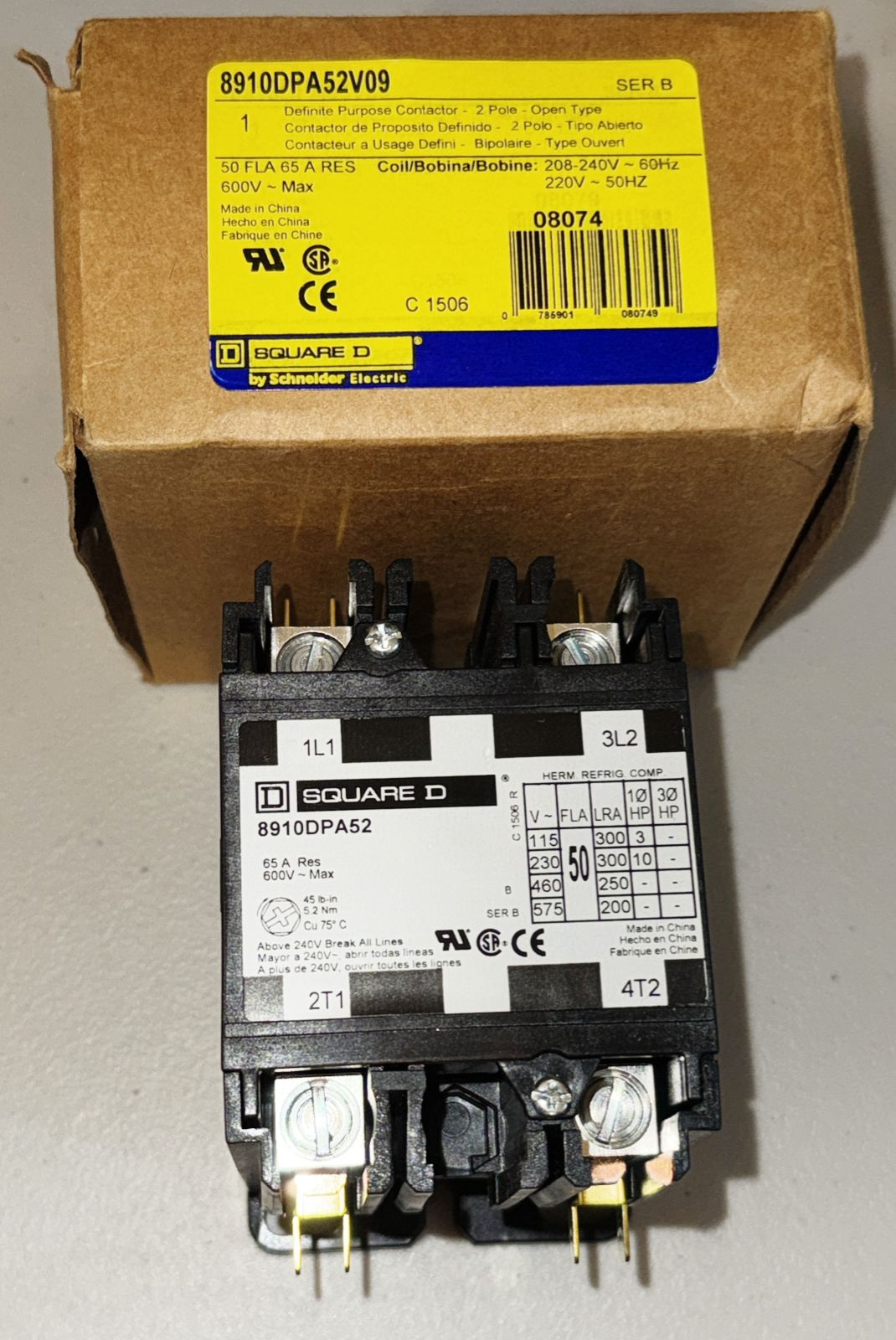 8910DPA52V09   SCHNEIDER ELECTRIC SQUARE D
