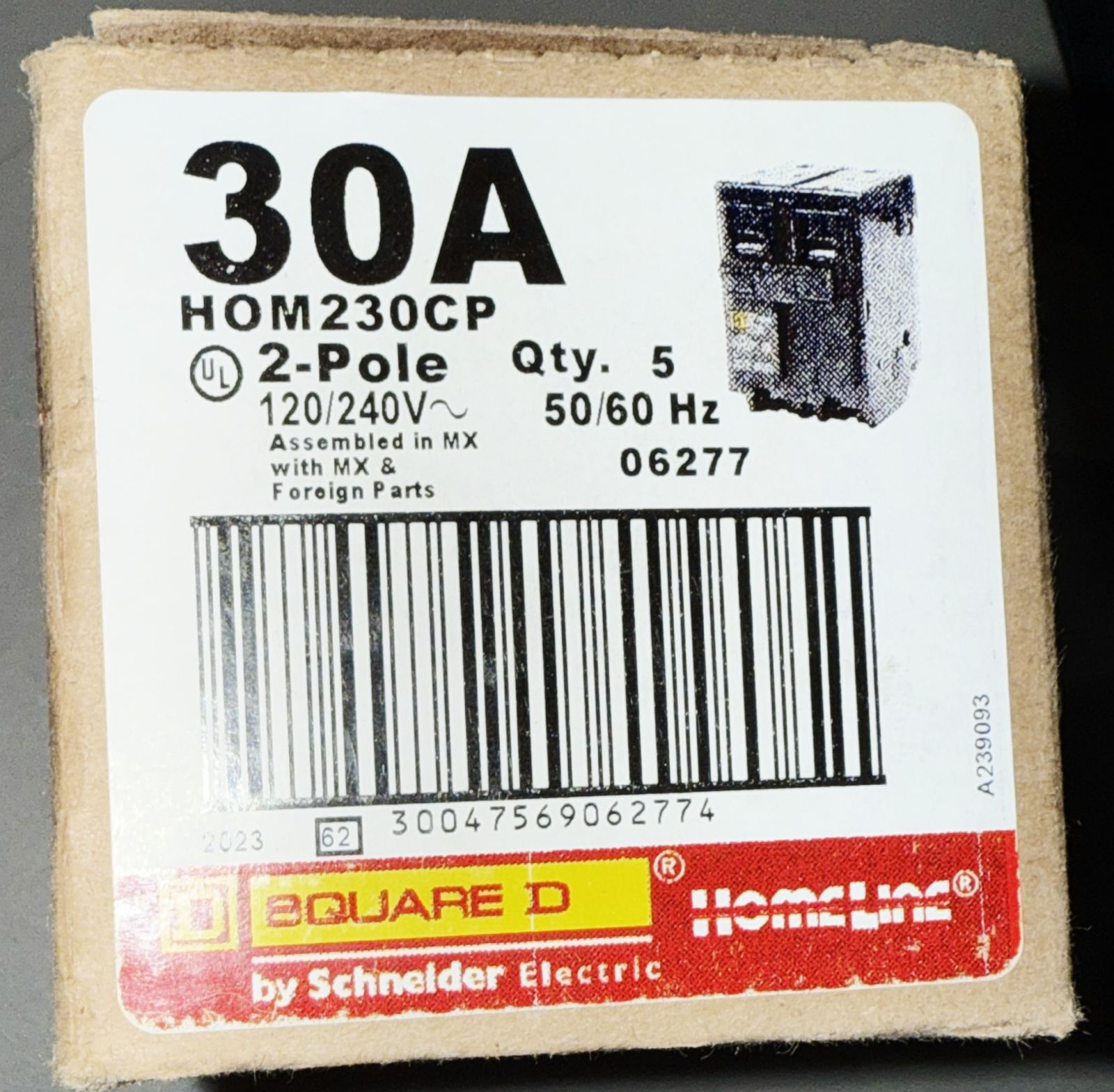 HOM230CP SCHNEIDER ELECTRIC SQUARE D