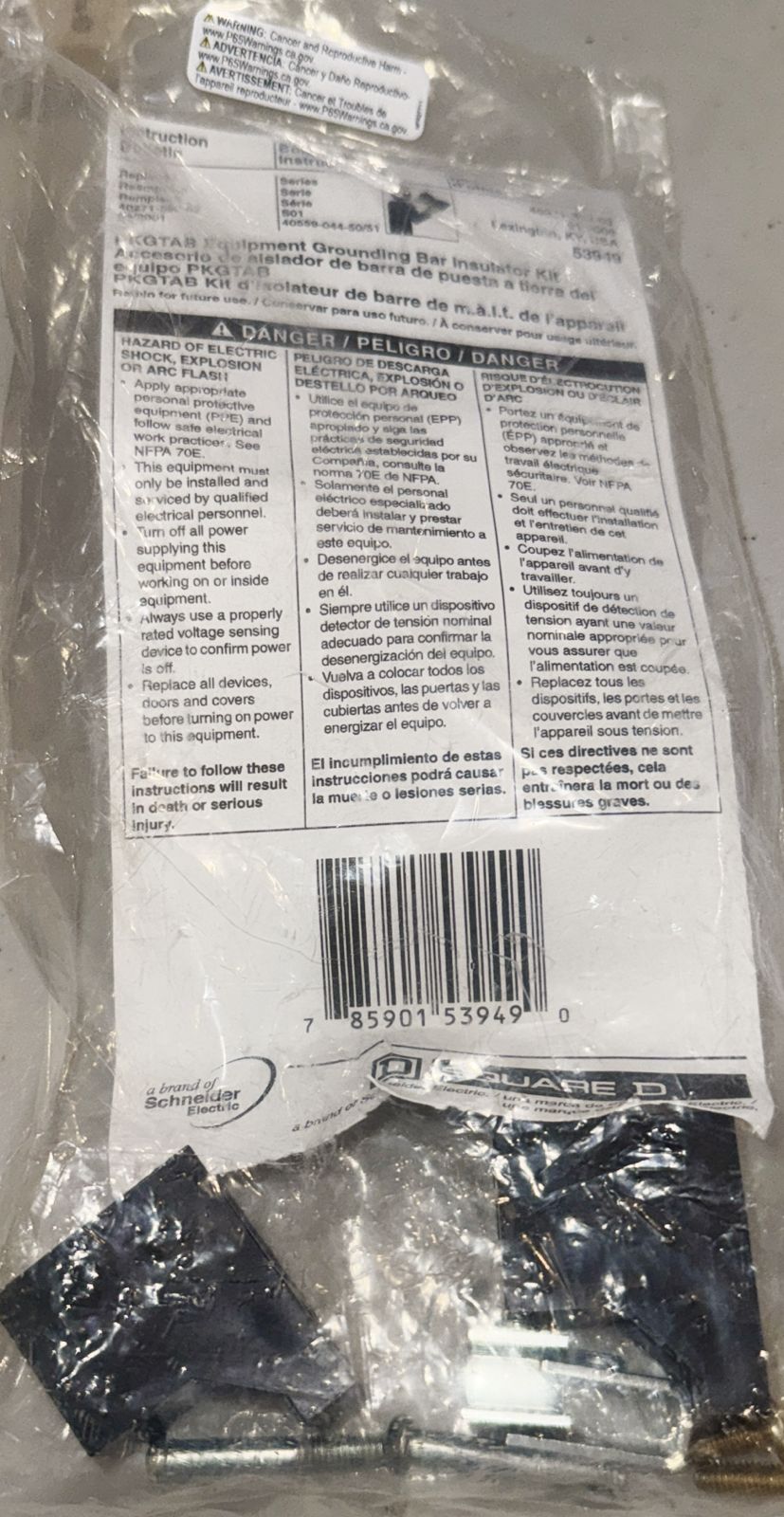 PKGTAB SCHNEIDER ELECTRIC SQUARE D