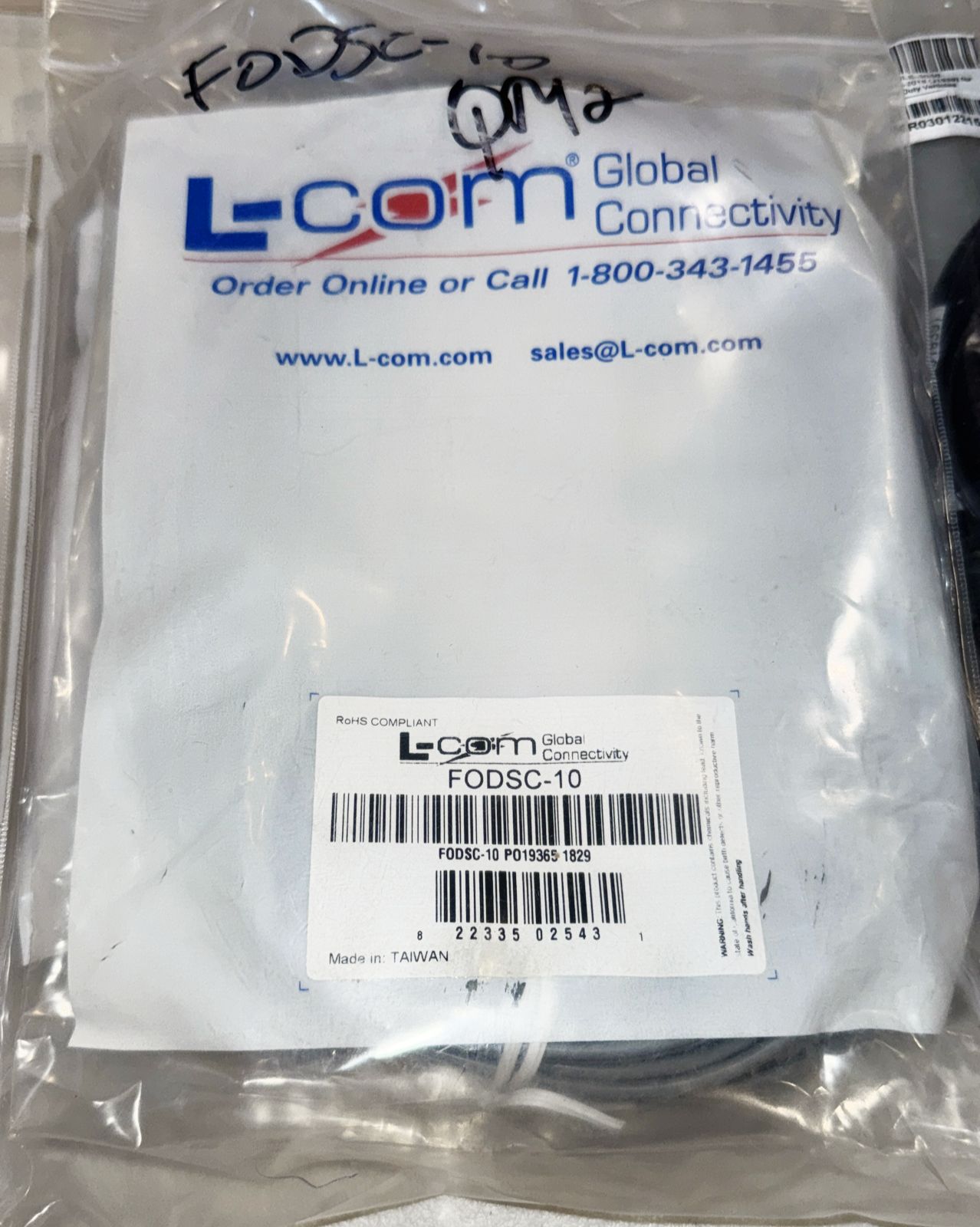 FODSC-10 L-COM GLOBAL CONNECTIVITY