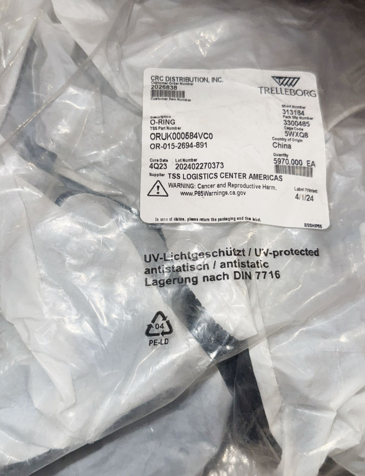 0RUK000584VCO TRELLE BORG