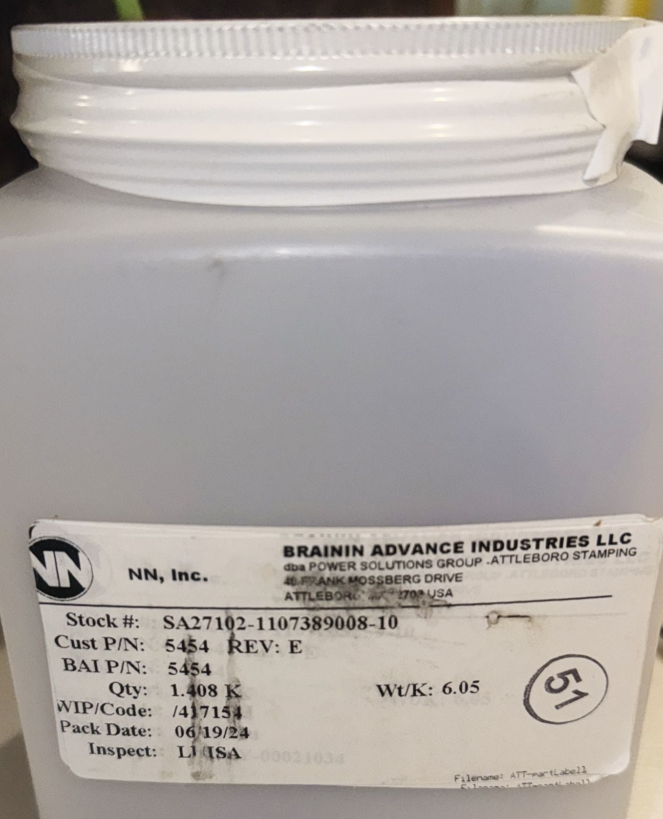 5454 BRANINI ADVANCE