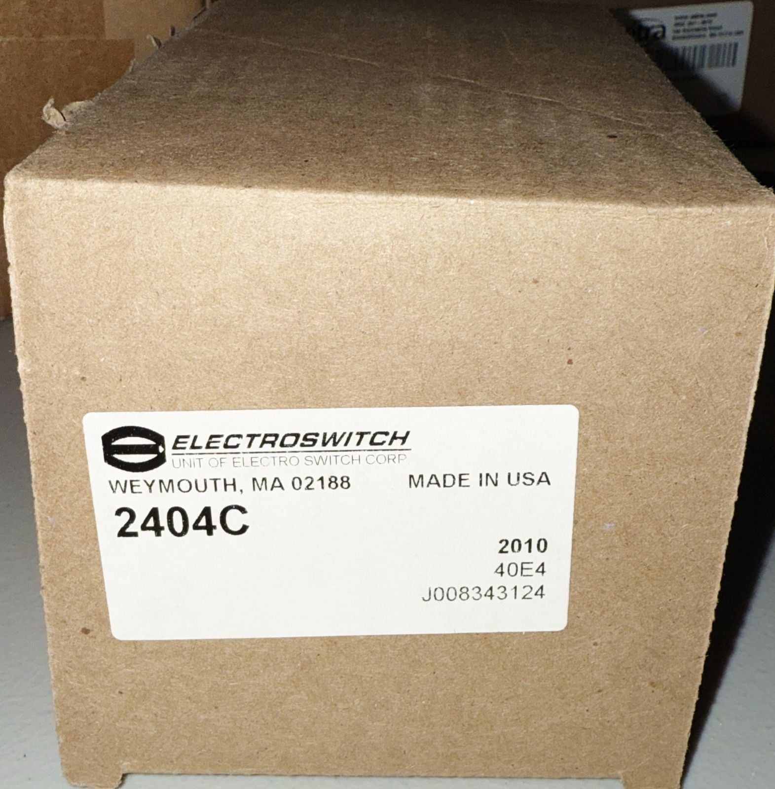 WEYMOUTH 2404C ELECTROSWITCH